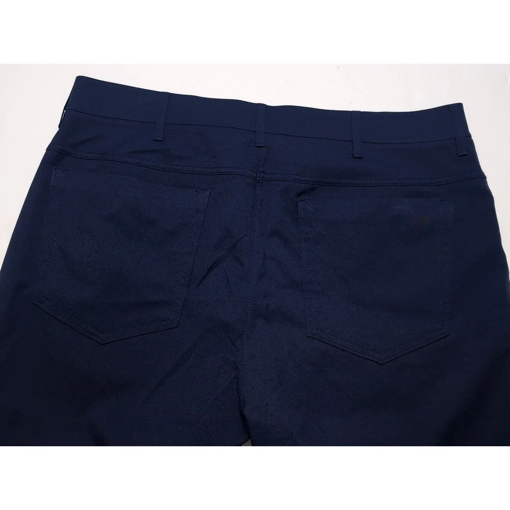 PUBLIC REC Dealmaker 5 Pocket Pants Mens 34 x 28 Navy Blue Excellent Performance